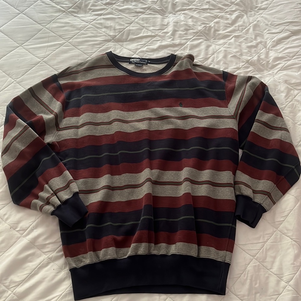 Vintage Polo Ralph Laurent Sweater Medium Men’s Pullover Cotton